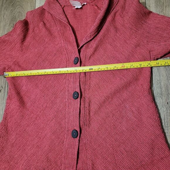 Vintage MILL VALLEY Clothing Co.  Swing Sailor Button Up Long‎ Sleeve Red SZ M - Picture 5 of 10
